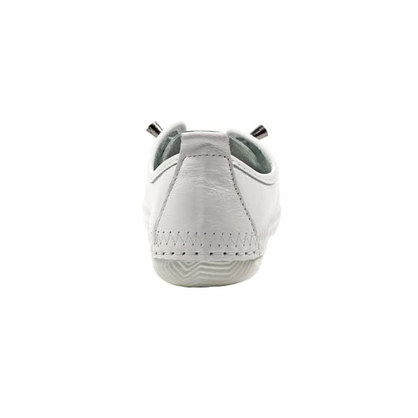 Lunar Womens/Ladies Abbie Leather Plimsolls