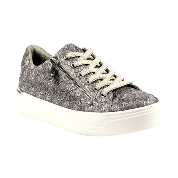 Lunar Womens/Ladies Layne Pewter Effect Trainers Pewter 4 UK