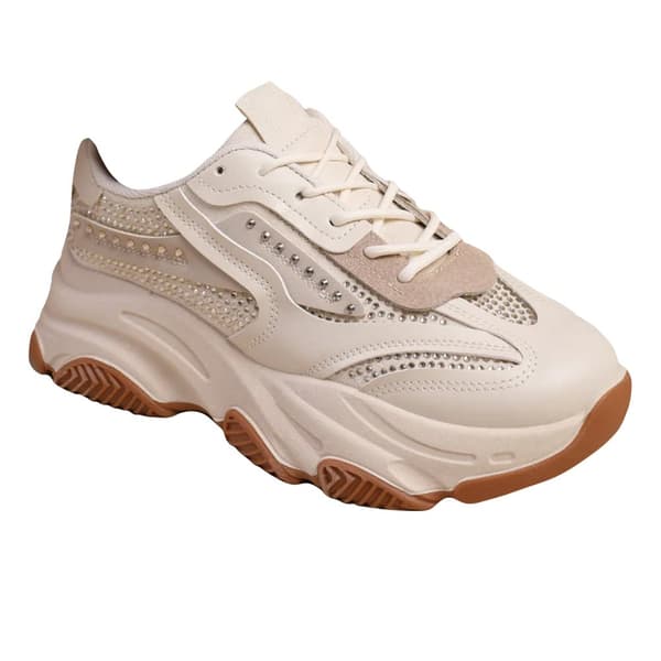 Where's That From Womens/Ladies Groove Diamante Chunky Trainers