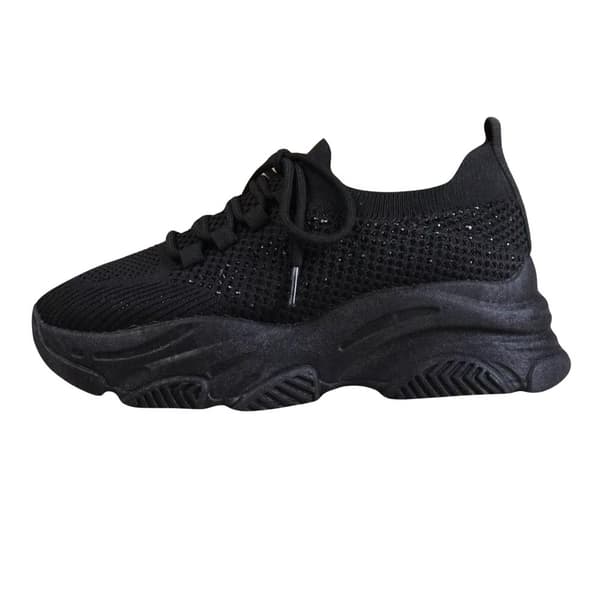 Where's That From Womens/Ladies Advantage Mesh Chunky Heel Trainers
