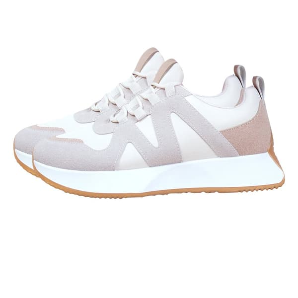 Where's That From Womens/Ladies Momentum Faux Suede Trainers