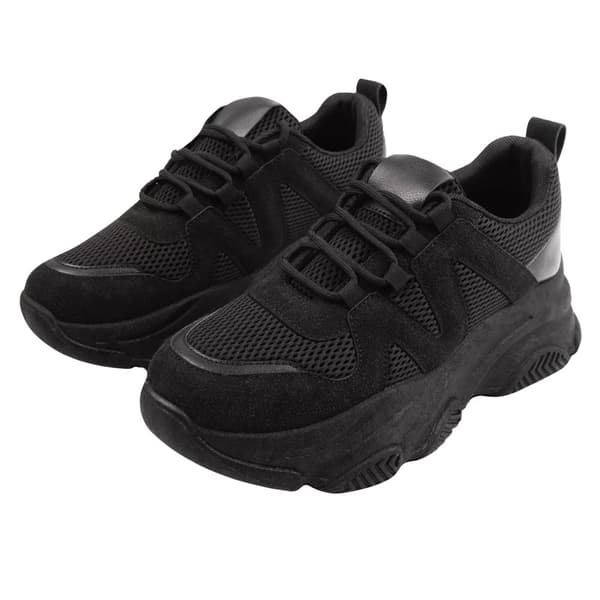 Where's That From Womens/Ladies Liberate Mesh Suede Trainers