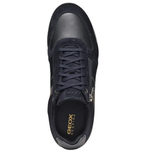 Geox Mens U Renan B Suede Trainers