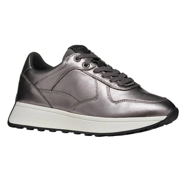 Geox D Amabel A läderskor för damer/kvinnor Gun Metal 6 UK