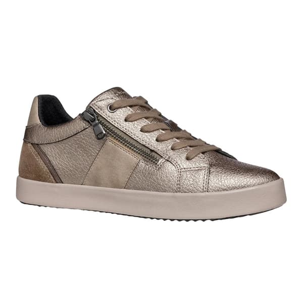 Geox Womens/Ladies Blomiee Suede Trainers Taupe 6 UK