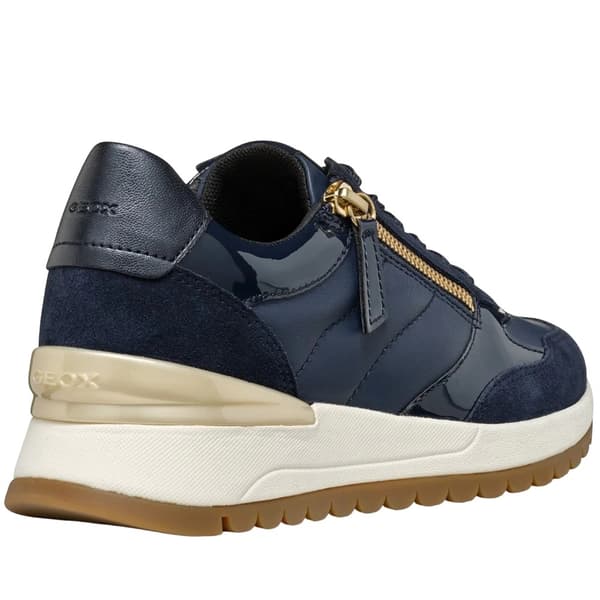 Geox Desya Trainers i patentläder för dam och dam