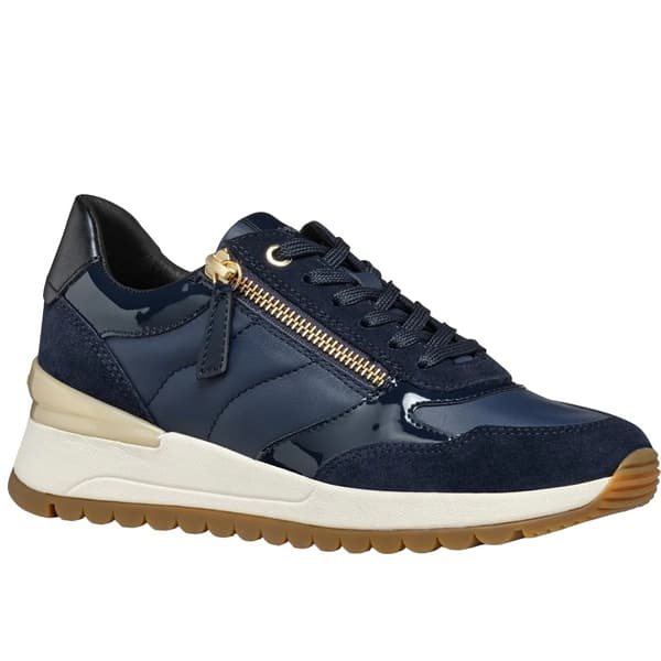 Geox Desya Trainers i patentläder för dam och dam