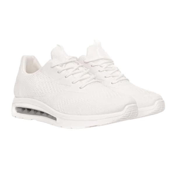 Crosshatch Mens Chiltern Trainers White 8 UK