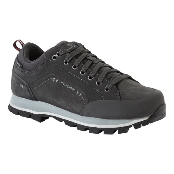 Craghoppers Womens/Ladies Suede Trainers Dark Grey 8 UK
