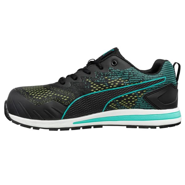 Puma Womens/Ladies Vivid Green Heart Low Trainers