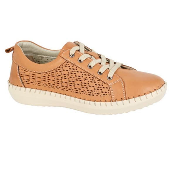 Mod Comfys TARA Lage Hak Pumps Voor Dames - Zwart Leer