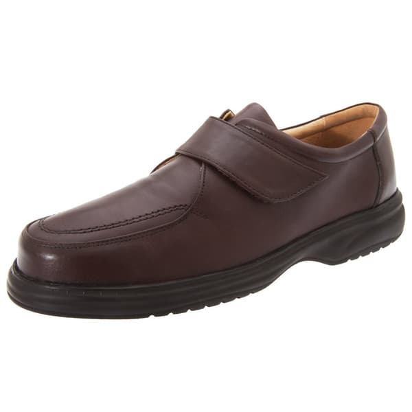 Roamers Mens Superlite Wide Fit Touch Fastening Läderskor