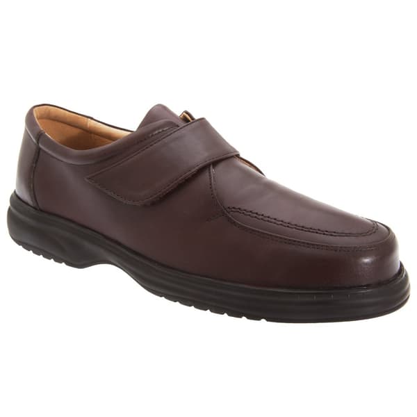 Roamers Mens Superlite Wide Fit Touch Fastening Läderskor