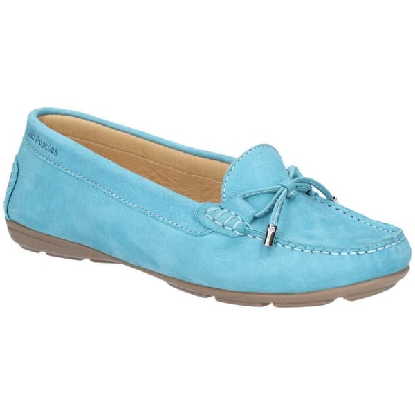 Hush Puppies Womens/Ladies Maggie Toggle Leather Shoe Teal 7 UK