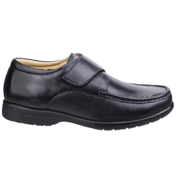 Fleet & Foster Mens Fred Dual Fit Leather Moccasin