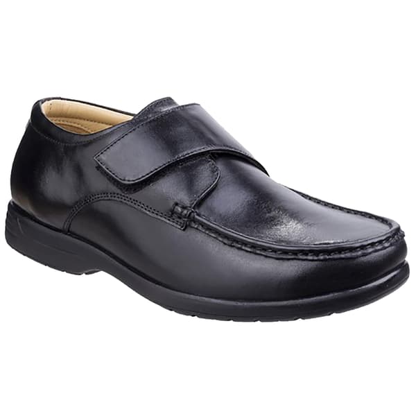 Fleet & Foster Mens Fred Dual Fit Leather Moccasin