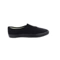 Miniatyrbilde 3 av 5: Dek Kids Unisex Junior Gusset Black Canvas Plimsolls