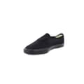 Miniatyrbilde 4 av 5: Dek Kids Unisex Junior Gusset Black Canvas Plimsolls
