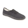Miniatyrbilde 1 av 5: Dek Kids Unisex Junior Gusset Black Canvas Plimsolls