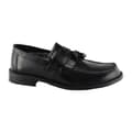 Pikkukuva 2 / 4: Roamers Mens Toggle Saddle Hi-Shine Leather Loafers