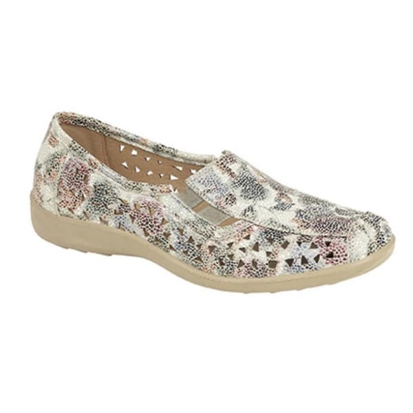 Boulevard Womens/Ladies Side Gusset Summer Casual Shoes