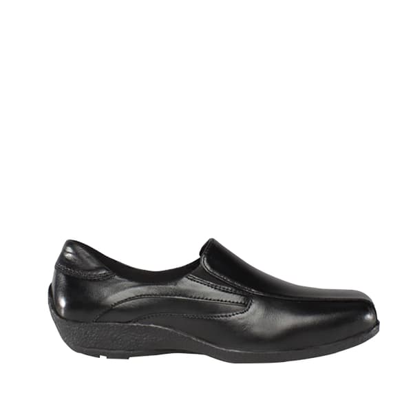 Mod Comfys Womens/Ladies Flexible Leather Upper Twin Gusset Shoes