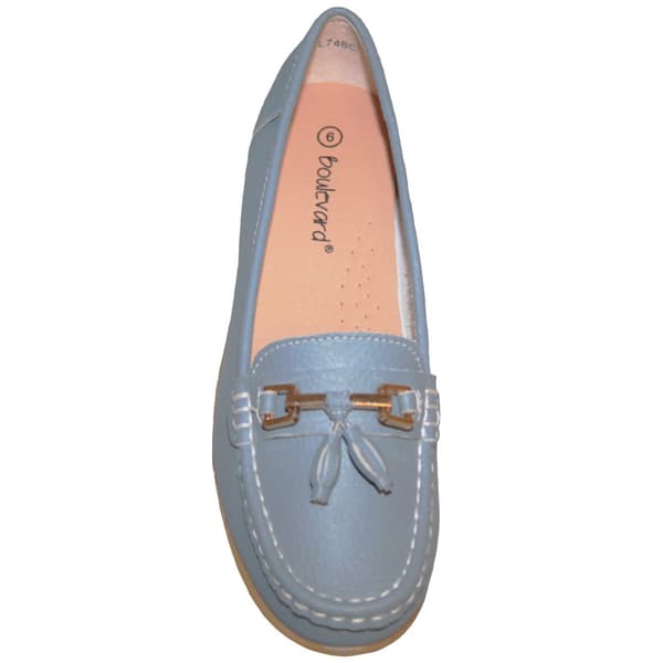 Boulevard Dame/Ladies Action Læder Tassle Loafers