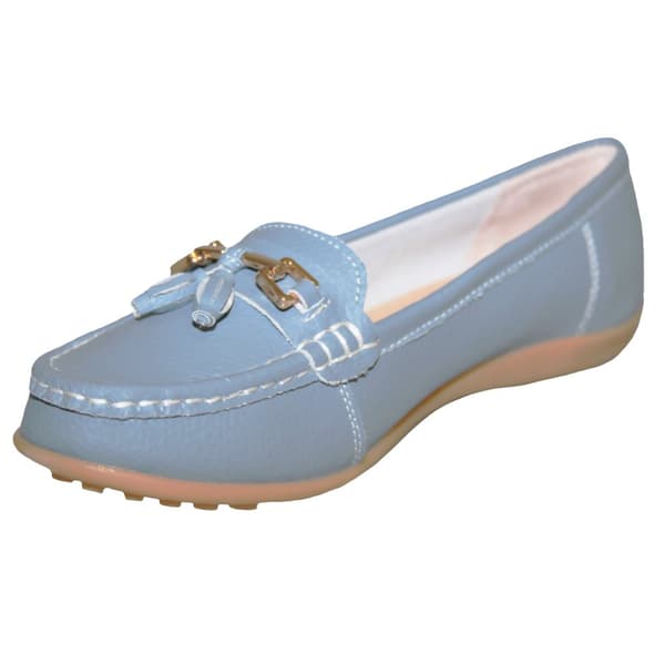 Boulevard Dame/Ladies Action Læder Tassle Loafers