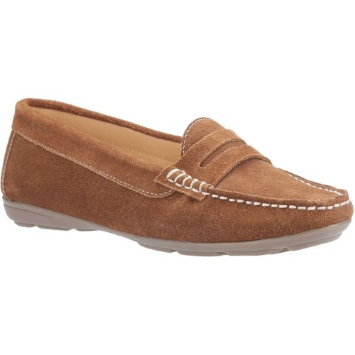 Bild av Hush Puppies Kvinnor / dam Margot mocka läder loafer sko