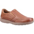 Miniatyrbilde 1 av 3: Hush Puppies Mens Aaron Slip On Leather Shoe