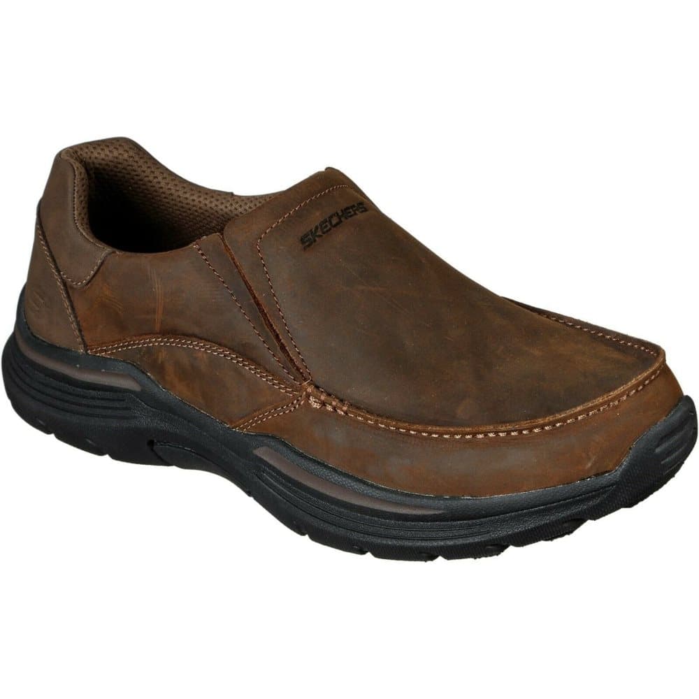 Skechers Herr Helano Läder Loafers