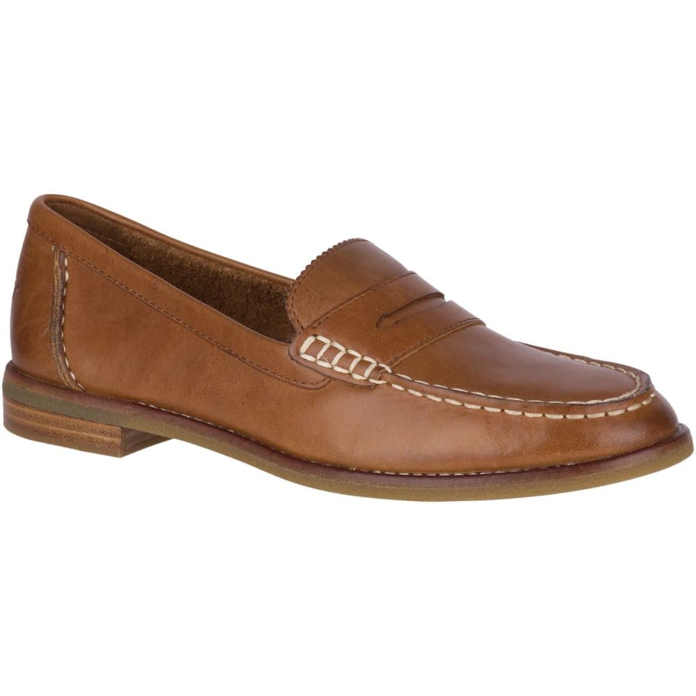 Sperry Womens/Ladies Seaport Leather Loafers