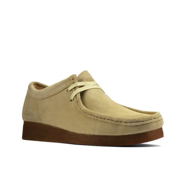 Clarks Womens/Ladies Wallabee 2 Leather Shoes Maple 6 UK