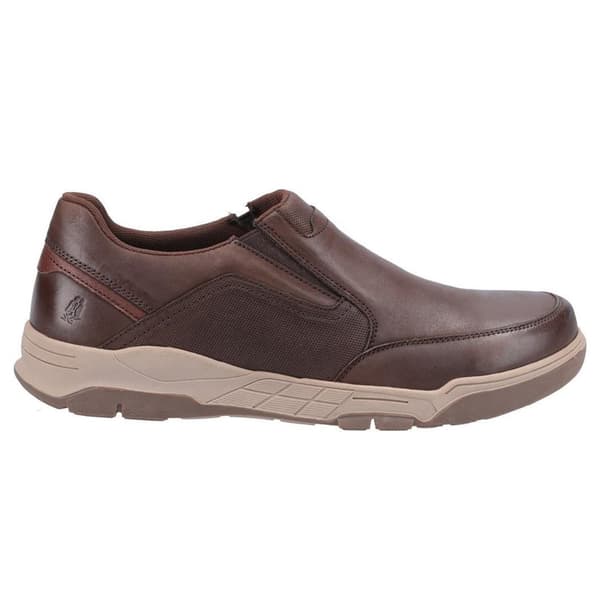 Hush Puppies Mens Fletcher Leather Shoes