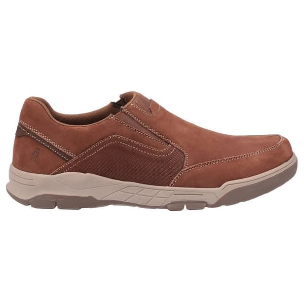 Hush Puppies Mens Fletcher Leather Shoes