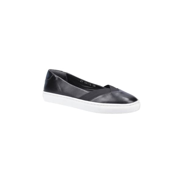 Hush Puppies Womens/Ladies Tiffany Leather Shoes Black 3 UK