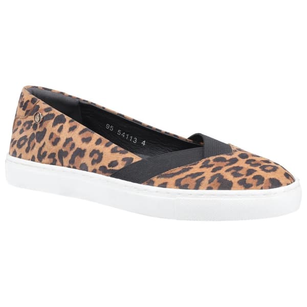 Hush Puppies Kvinder/Damer Tiffany Leopard Print Suede Sko