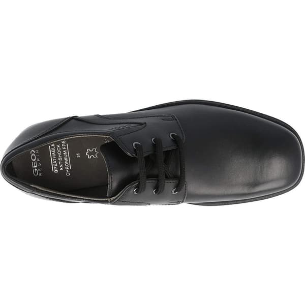 Geox Boys Federico Leather School Shoes