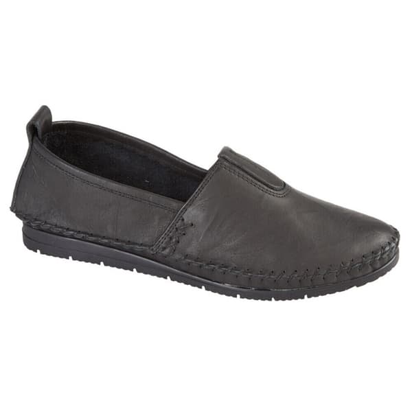 Mod Comfys Womens/Ladies Softie Leather Casual Shoes