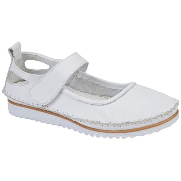 Mod Comfys Kvinnor/Damer Softie Läder Casual Skor