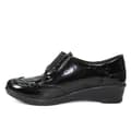Miniatyrbilde 3 av 5: Lunar Womens/Ladies Nell Leather Lined Casual Shoes