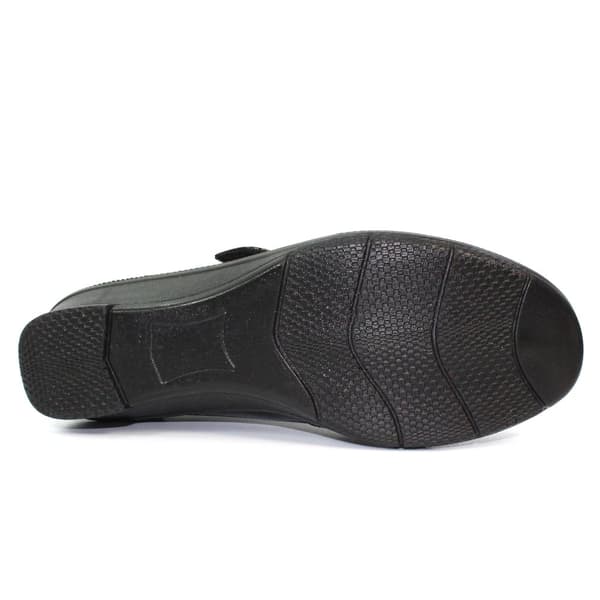 Lunar Womens/Ladies Nell Leather Lined Casual Shoes