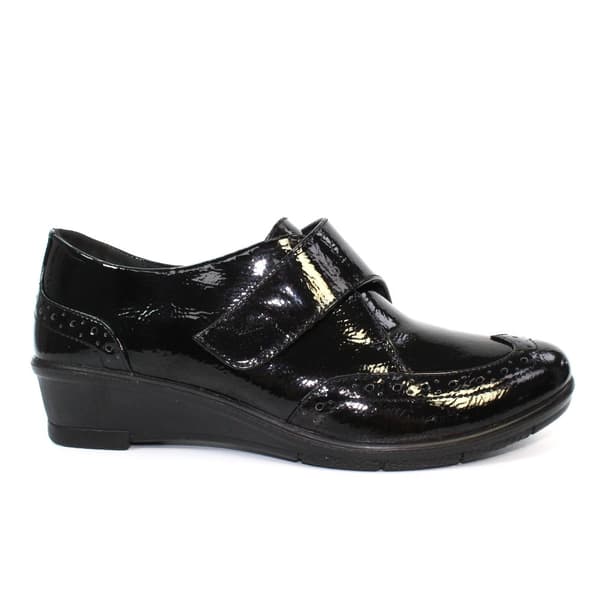Lunar Womens/Ladies Nell Leather Lined Casual Shoes