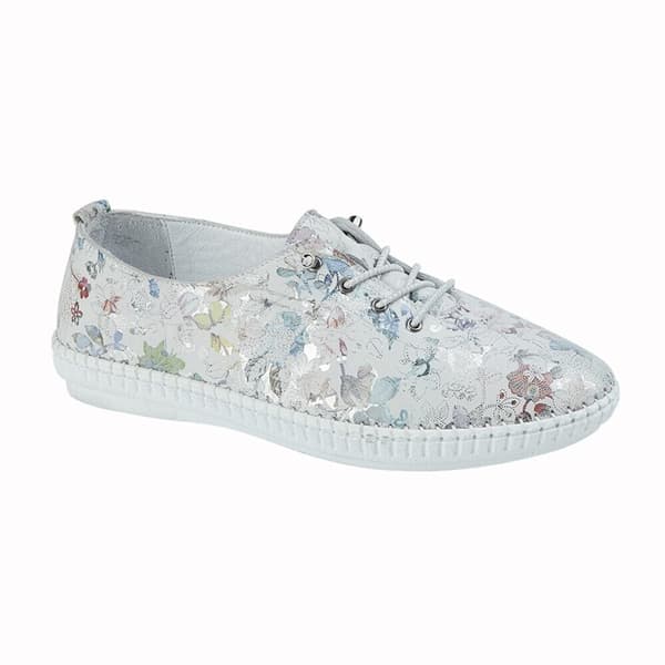 Mod Comfys Womens/Ladies Softie Leather Casual Shoes