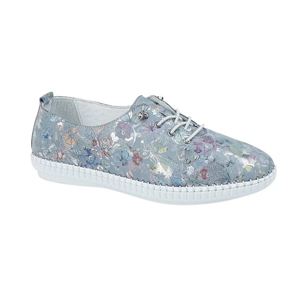 Mod Comfys Womens/Ladies Softie Leather Casual Shoes