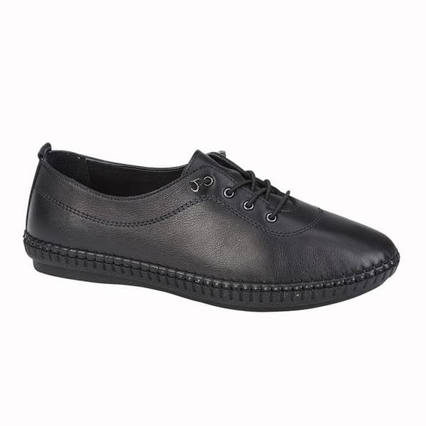 Mod Comfys Dame/Ladies læder fritidssko