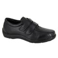Miniatyrbilde 1 av 2: Mod Comfys Womens/Ladies Softie Leather Extra Wide Casual Shoes