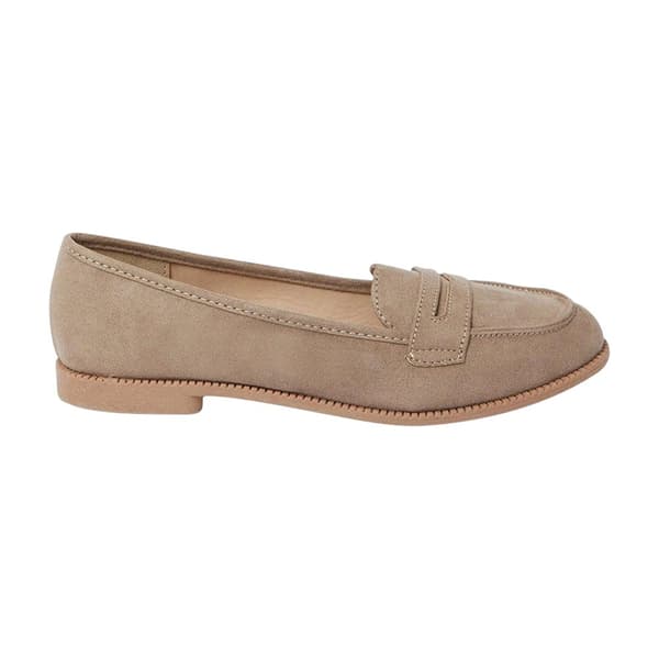 Dorothy Perkins Womens/Ladies Lara Penny Wide Loafers Taupe 3 UK