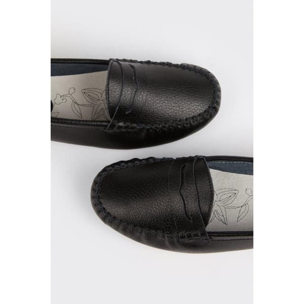 Good For The Sole Womens/Ladies Nessa Leather Loafers