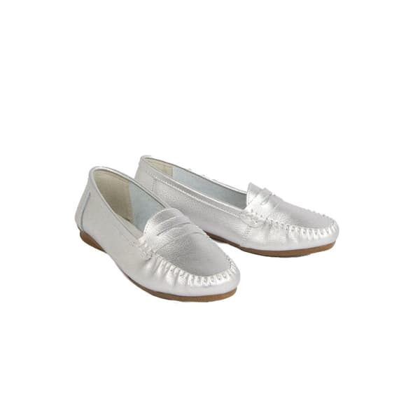 Good For The Sole Womens/Ladies Nessa Leather Loafers